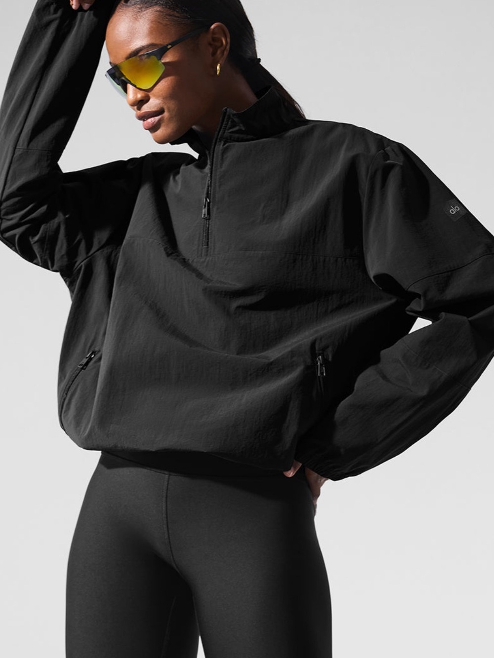 ALO Light Weight Takeaway Track Pullover